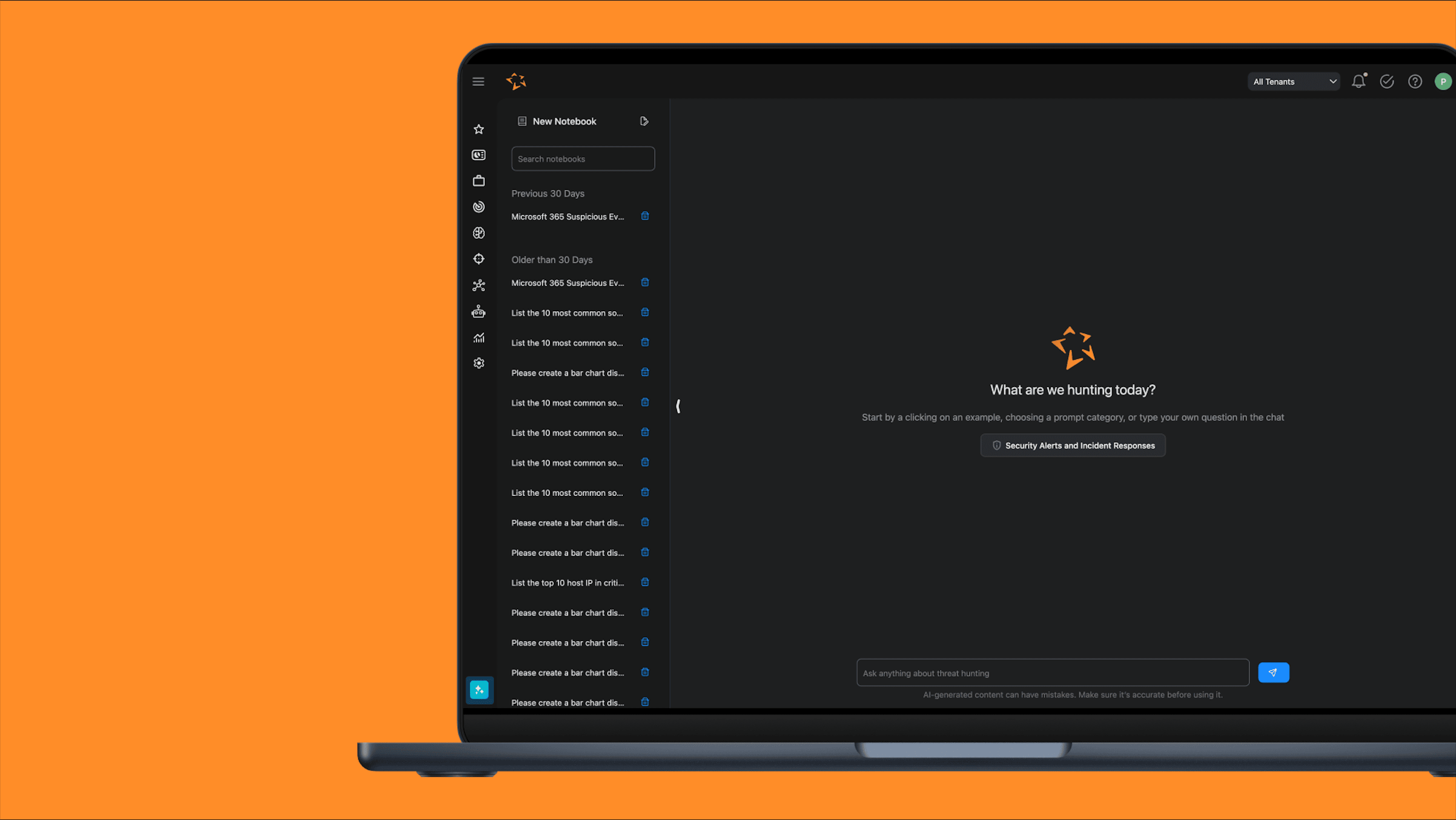 Stellar Cyber | AI Investigation Notebook preview